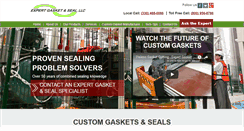 Desktop Screenshot of expertgasket.com